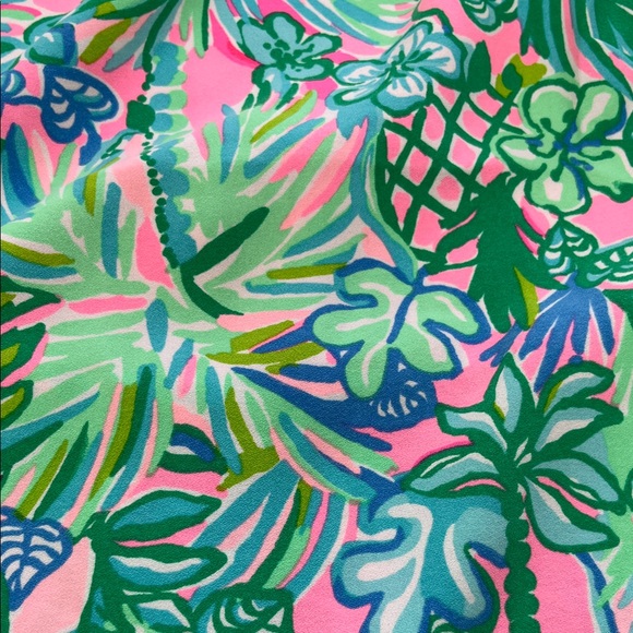 Lilly Pulitzer Donna square neck romper size 12 - Picture 11 of 13